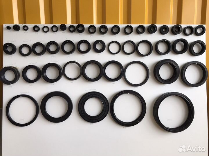 Набор резиновых колец манжеты армированные