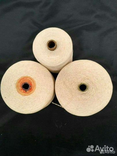 Нитки х/б белые СССР