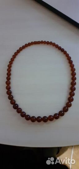 Янтарные бусы СССР