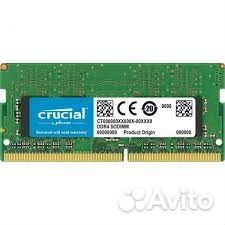 Новая Оперативная память Crucial 8GB