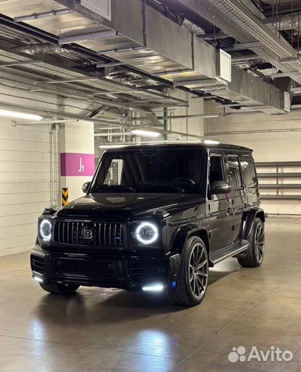 Губа на бампер Mercedes G-class стиль Brabus