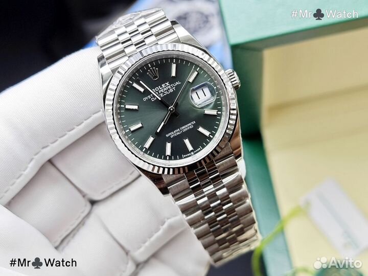 Часы Rolex Datejust 36mm Green