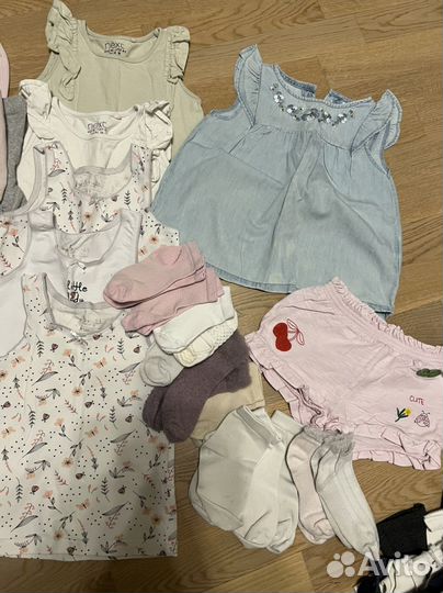 Вещи пакетом для девочки 2-4 года