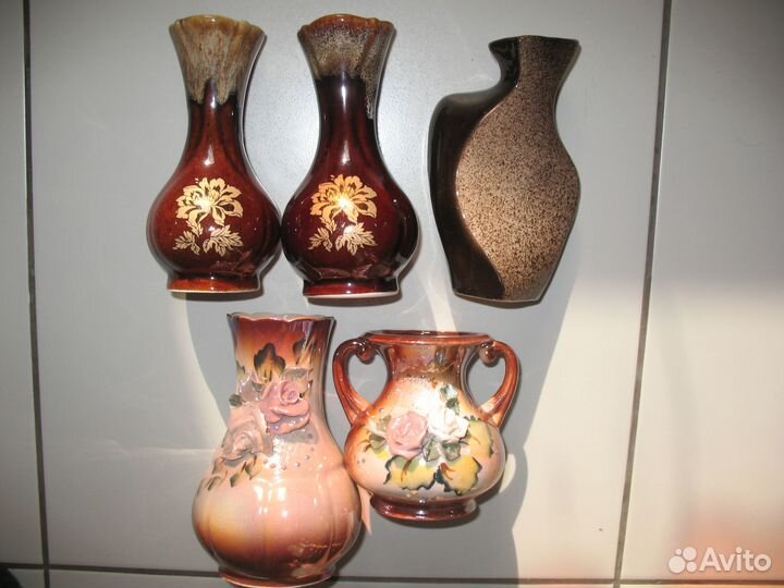 Вазочки для декора интерьера