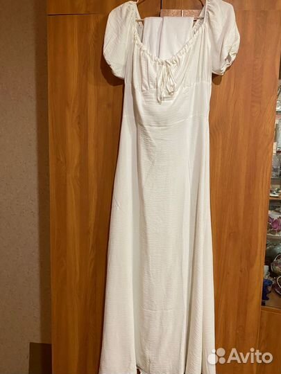 Нежное платье длинное