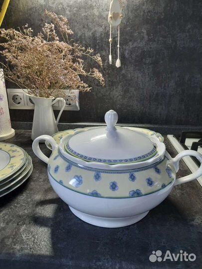 Супница,блюдо, тарелки Польша