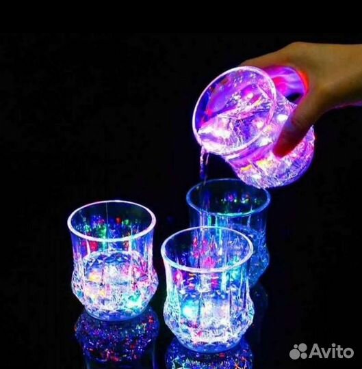 Стакан светящийся