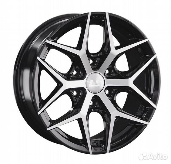 R17 6x139,7 8J ET38 D67,1 LS Wheels 1303 BKF