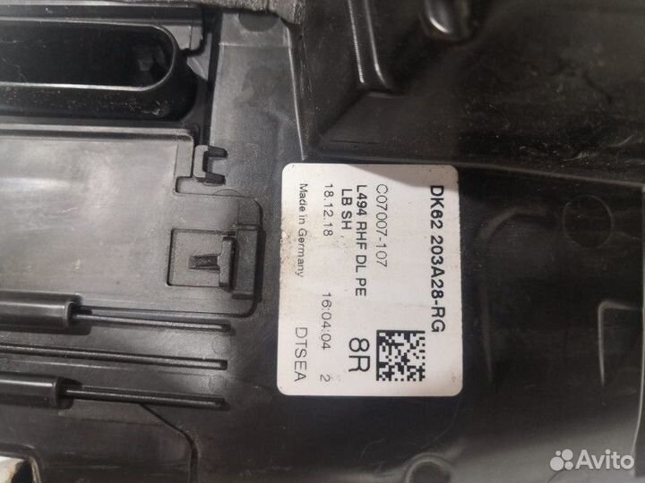 Замок двери передней правой Land Rover 2 рест