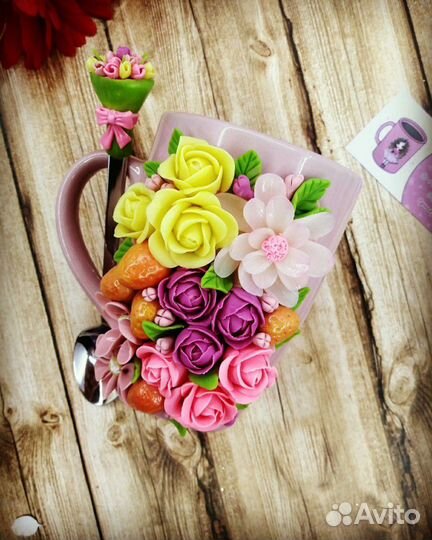 Декор кружек полимерной глиной