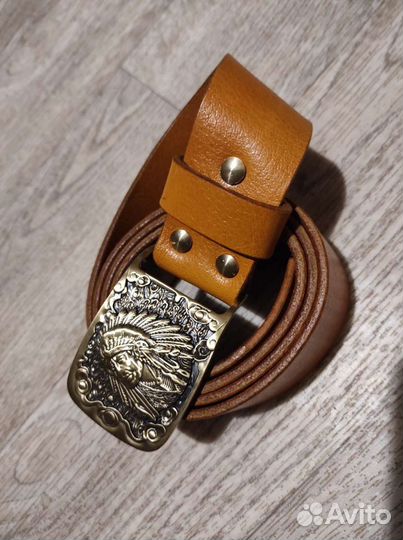 Ремень ручная работа (натуральная кожа)