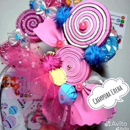 Ободок конфетка / леденцы, конфетки