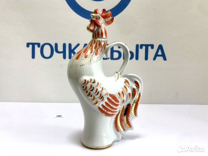 Графин лфз Петух Штоф Советский фарфор
