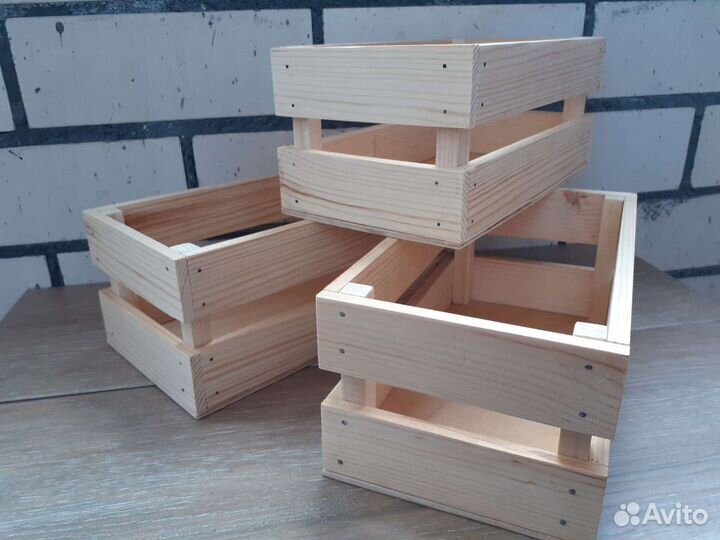 Ящик деревянный