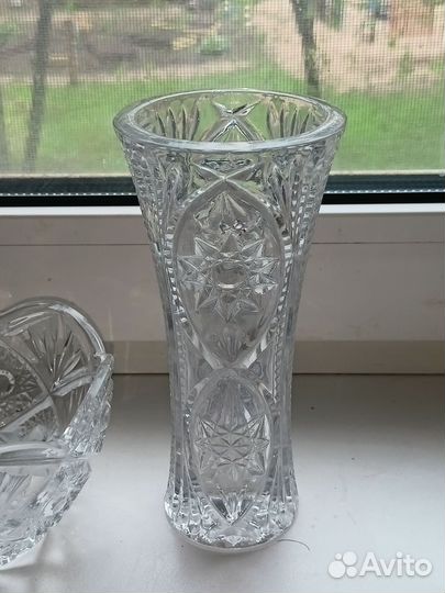 Ваза хрустальная СССР