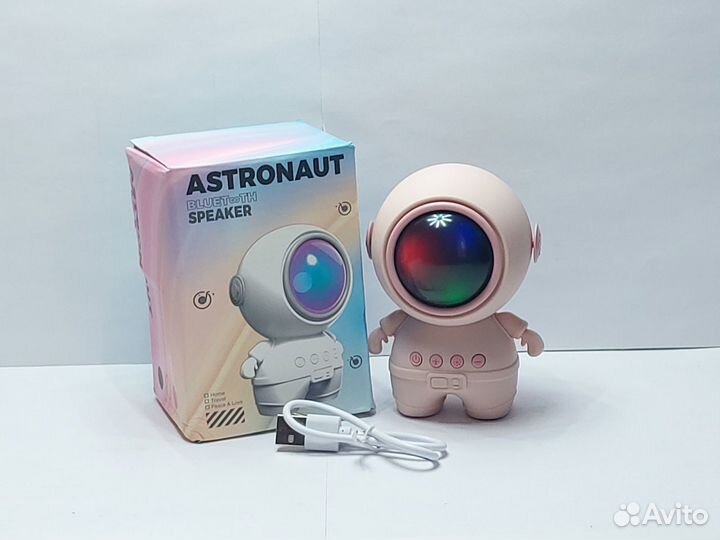 Bluetooth колонка, ночник Astronaut RGB