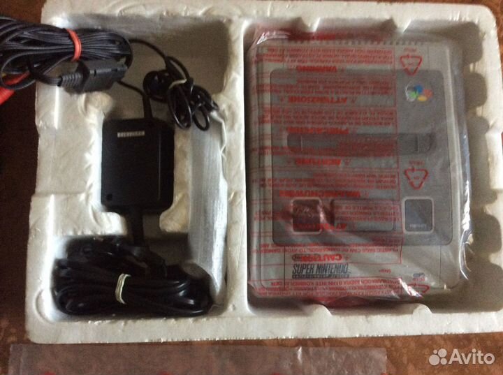 Стартовый оригинальный комплект Nintendo snes(PAL)