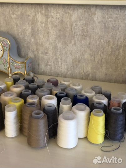Нитки швейные шёлк