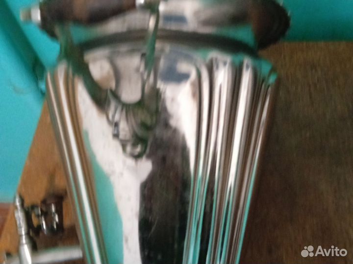 Самовар на дровах рюмка