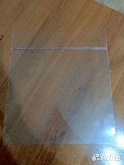 Внешние пакеты с клапаном для пластинок