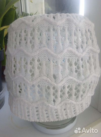 Шапочки ажурные 100 хлопок, детские от солнца