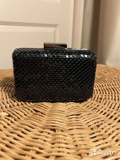 Клатч маленькая сумочка Mango черная
