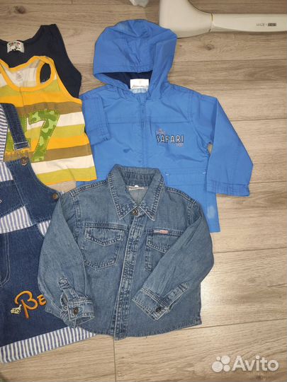 Вещи пакетом на мальчика 86 размер