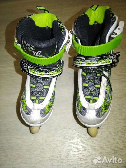 Роликовые коньки детские раздвижные