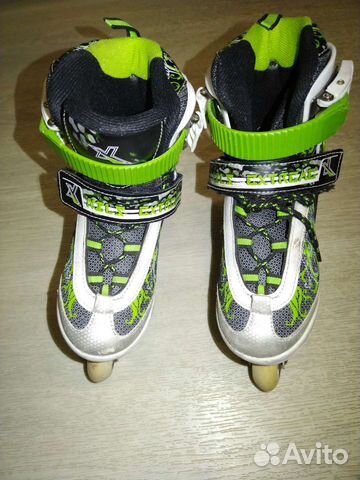 Роликовые коньки детские раздвижные