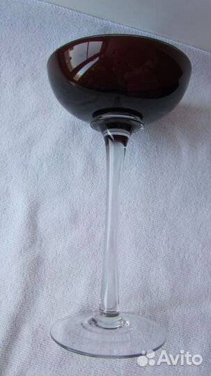 Ваза стекло Мальцов. Винтаж Редкая