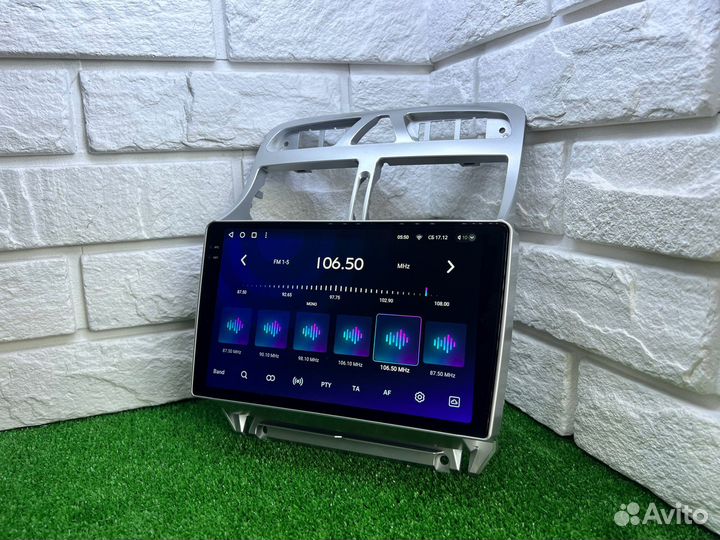 Штатная магнитола Teyes CC3 2K Peugeot 307