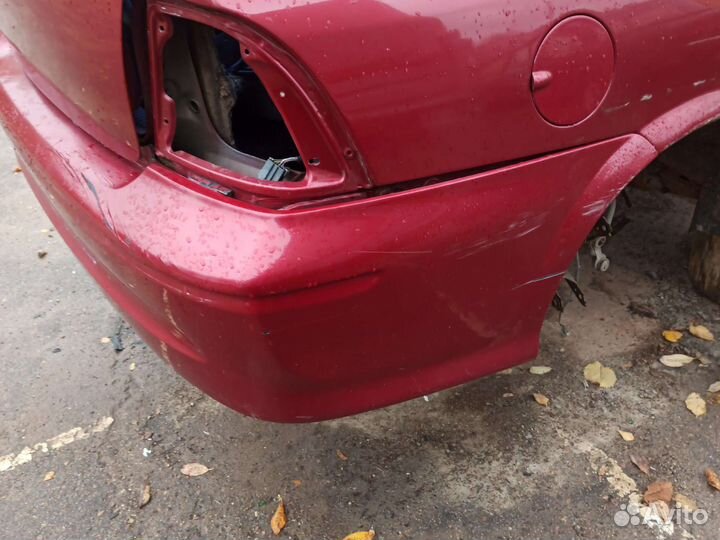 Задний бампер opel vectra вектра б