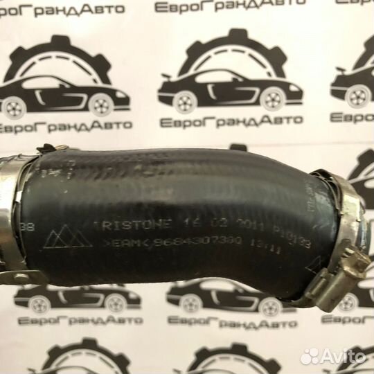 Патрубок интеркулера Citroen 1.6 HDi DV6