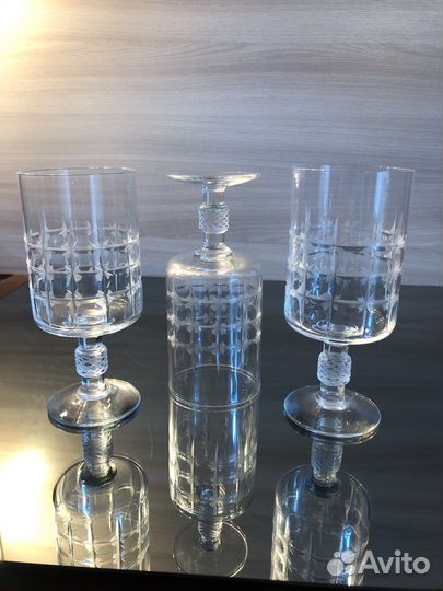 Бокалы наборы хрусталь СССР
