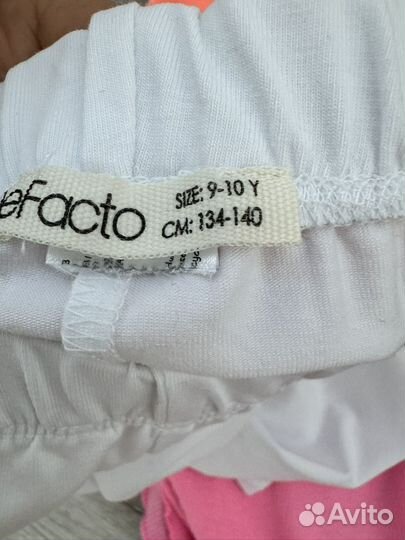 Летние вещи на девочку 134