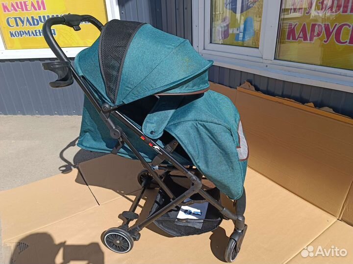 Коляска 7кг прогулочная Teknum чемодан на колёсах