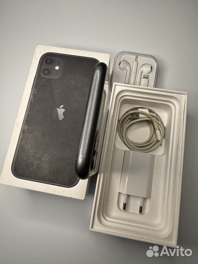 iPhone 11 64gb (Sim, Достойный, Полный комплект)