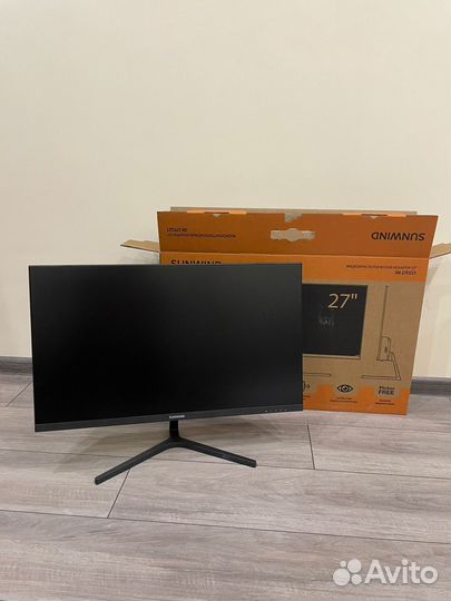 Монитор 27 ips 75/100Гц DisplayPort hdmi VGA