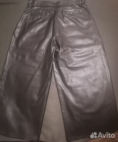 Брюки кожаные