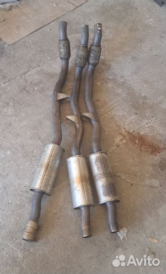 Труба глушителя audi a6 c6