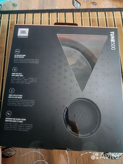 Наушники JBL Tune 500 проводные