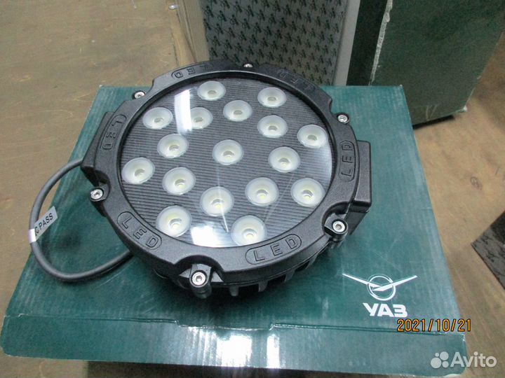Фара водительского света риф 202 мм 51W LED UAZ
