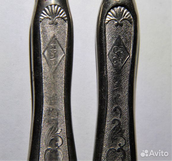 Вилки столовые, 7 штук, СССР, бз, лебедь