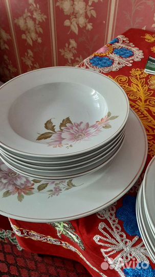 Сервиз столовый Дулево СССР 1995г