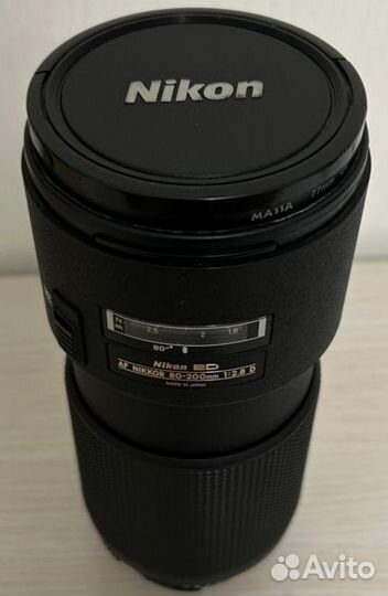 Nikon ED AF Nikkor 80-200mm 1:2,8D