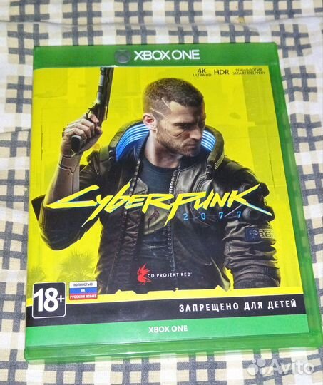 Cyberpunk 2077 xbox one диск