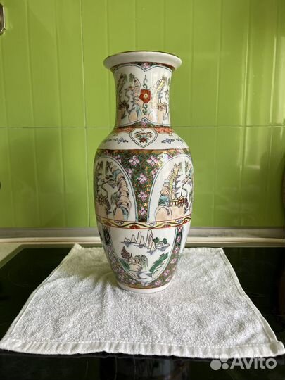Ваза фарфор китай винтаж