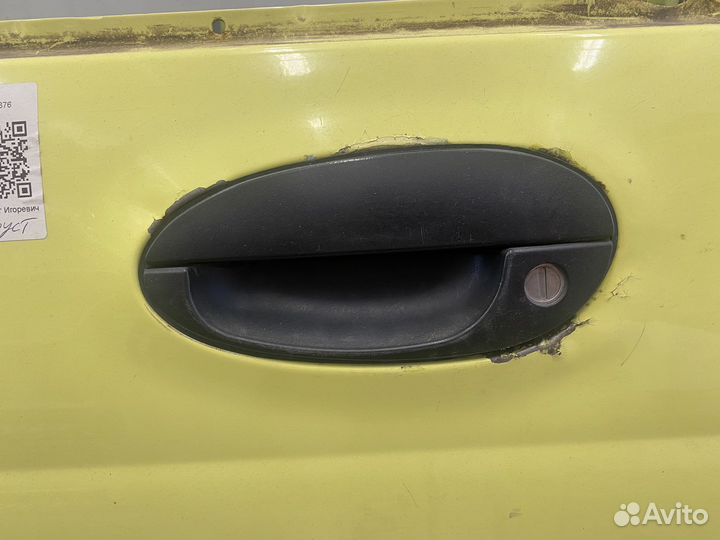 Дверь передняя левая Daewoo Matiz