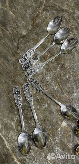 Чайные ложки СССР новые