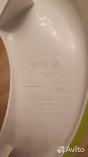 Сидушка на унитаз IKEA